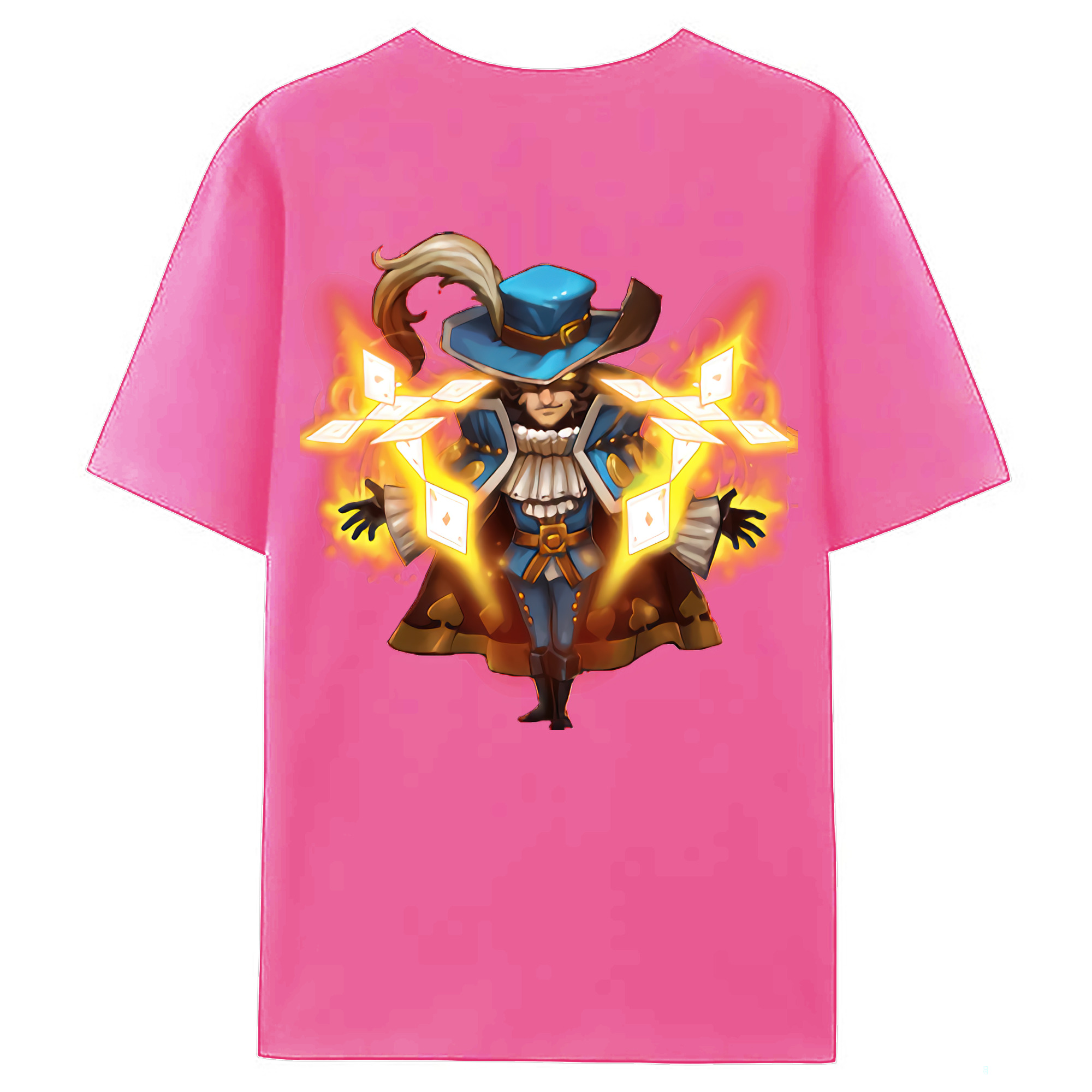 （画像用） リーグ・オブ・レジェンド League of Legends LOL レディース半袖Tシャツ(バックプリント)